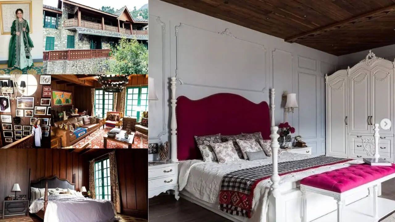 Inside Kangana Ranaut's Rs 30 Crore Manali House. (Image: Pinterest)