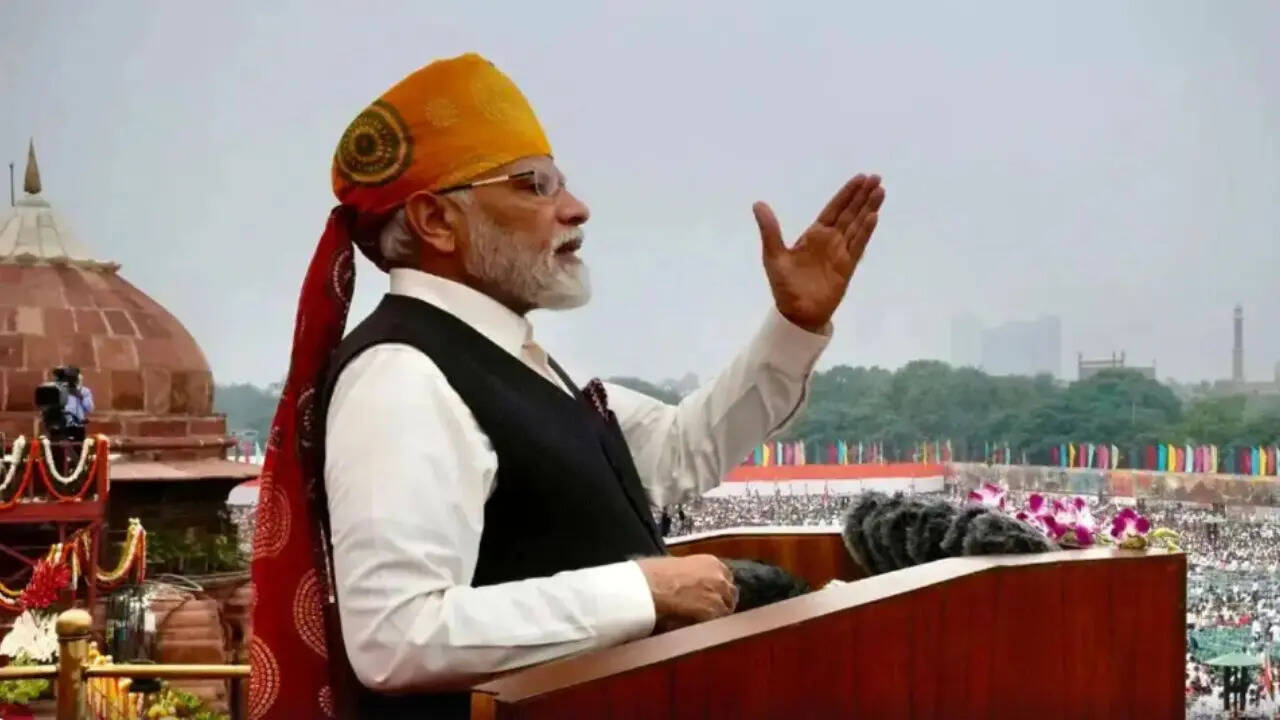 Bandhani Turban. (Image:X)