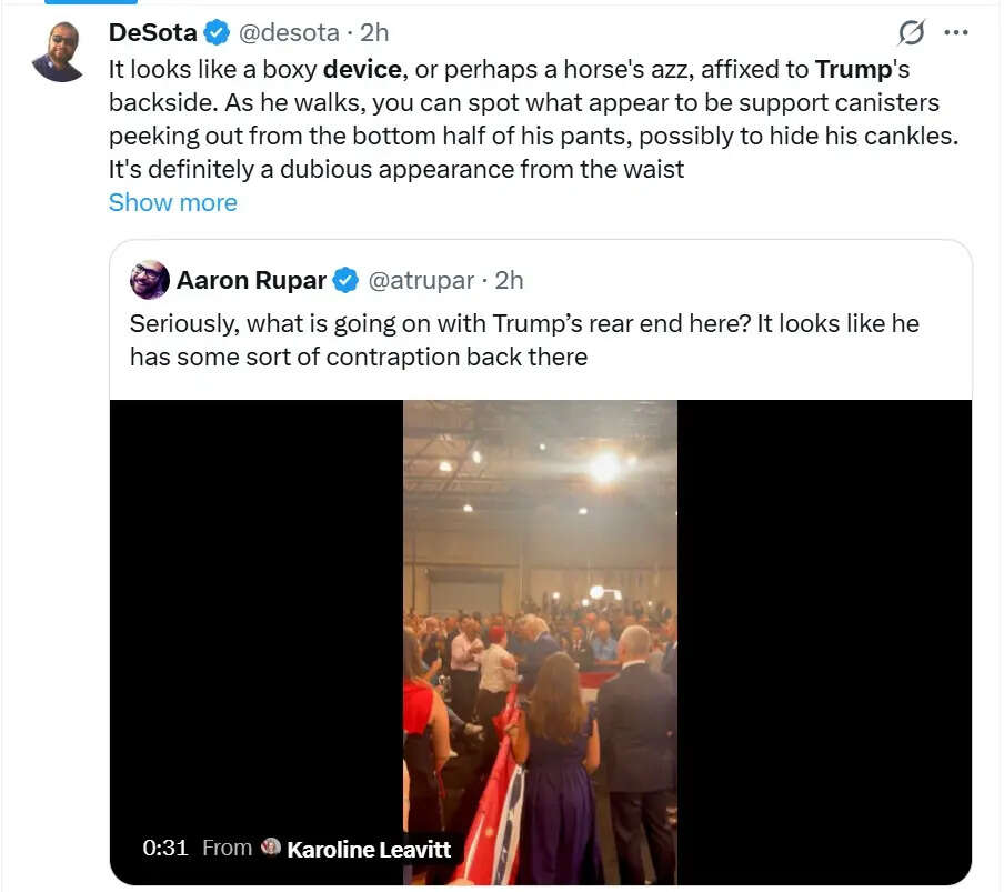 Trump Post X