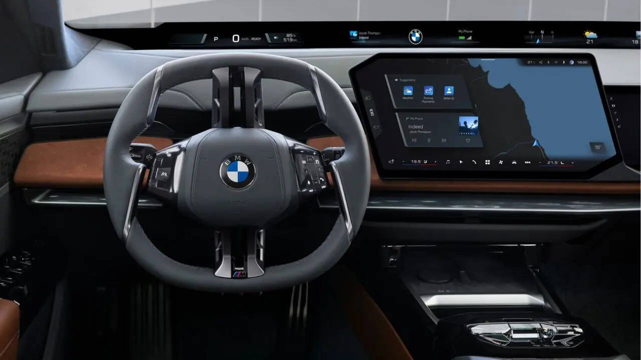 BMW i7 Facelift Interior View