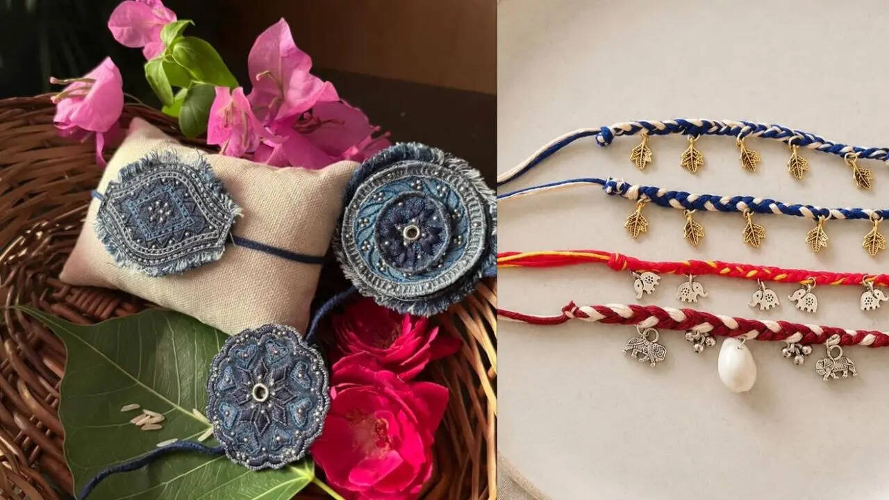 Sustainable rakhi. (Image: Pinterest)