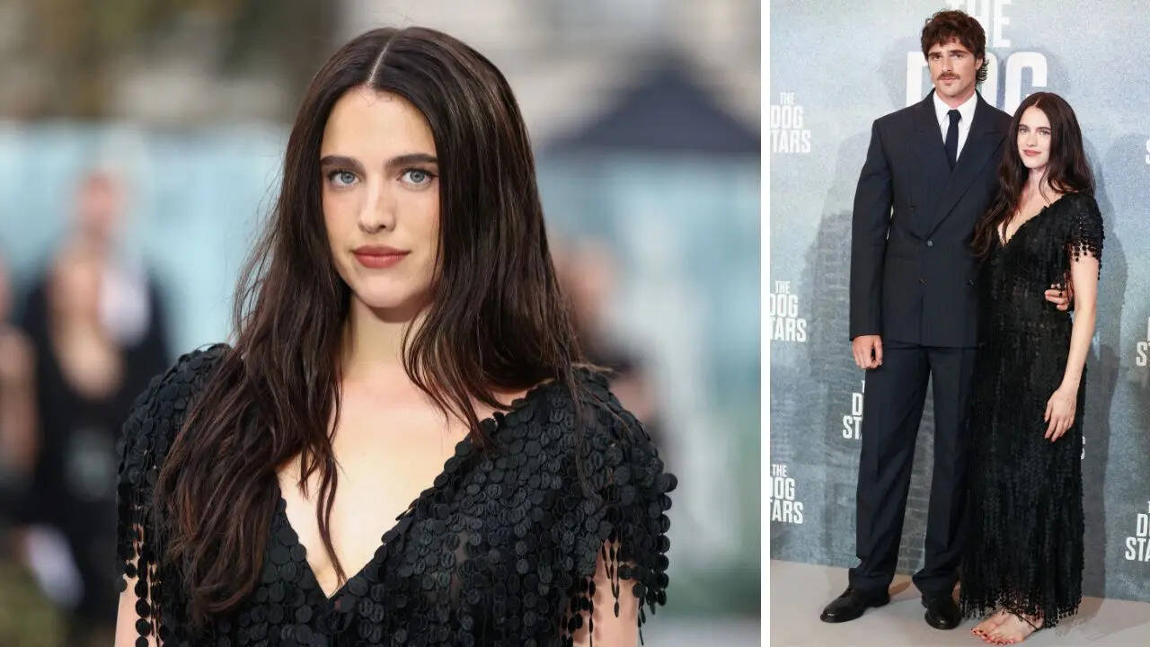 Margaret Qualley and Jacob Elordi at the premiere of the film 'The Dog Stars'. (Photos: AP)