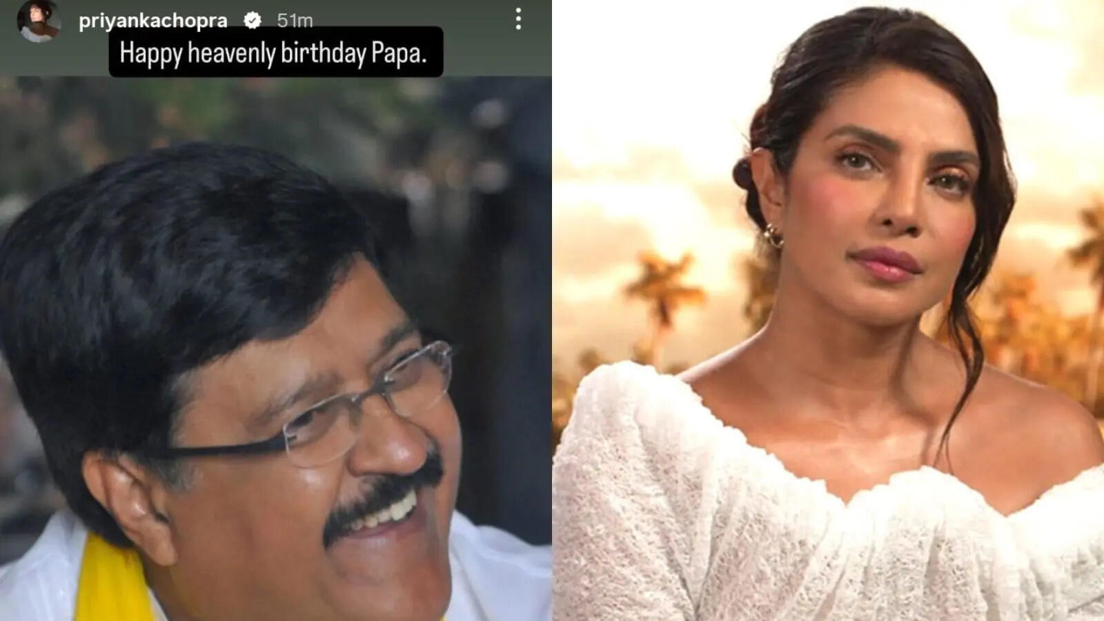 Priyanka Chopra drops emotional post on late father's birth anniversary