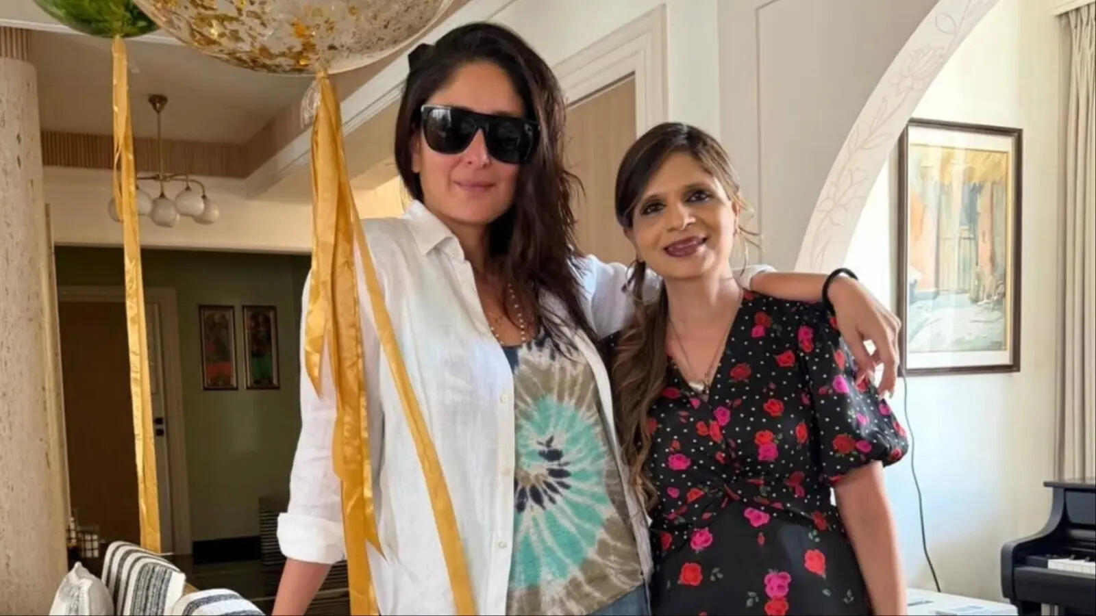 Kareena Kapoor Khan with Saba Pataudi
