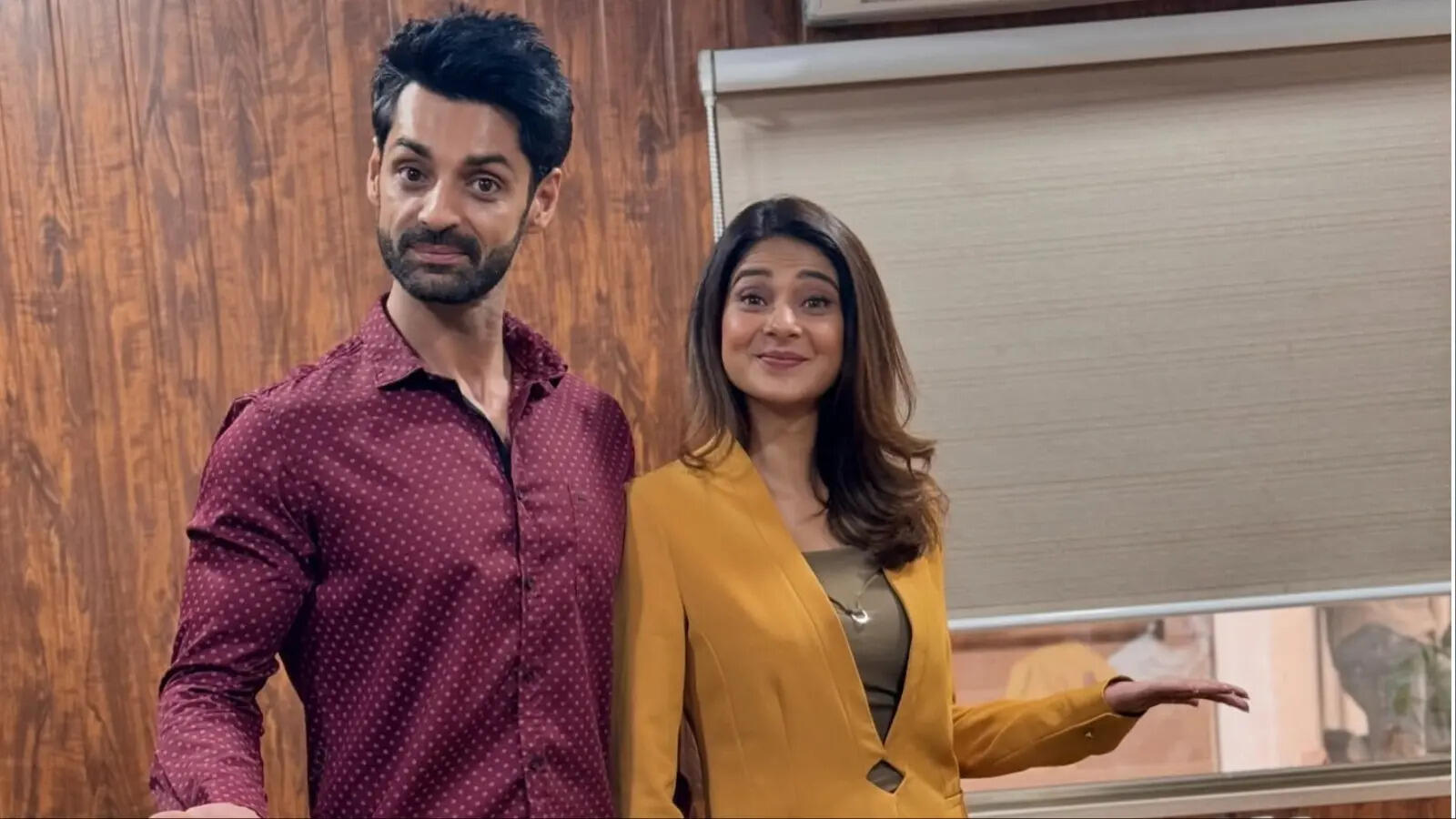 Karan Wahi with Jennifer Winget