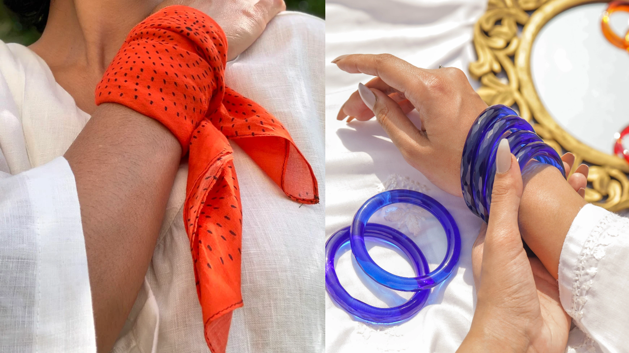 Bring the colours in with accessorisation (Credit: loveleen, Janpath Online)