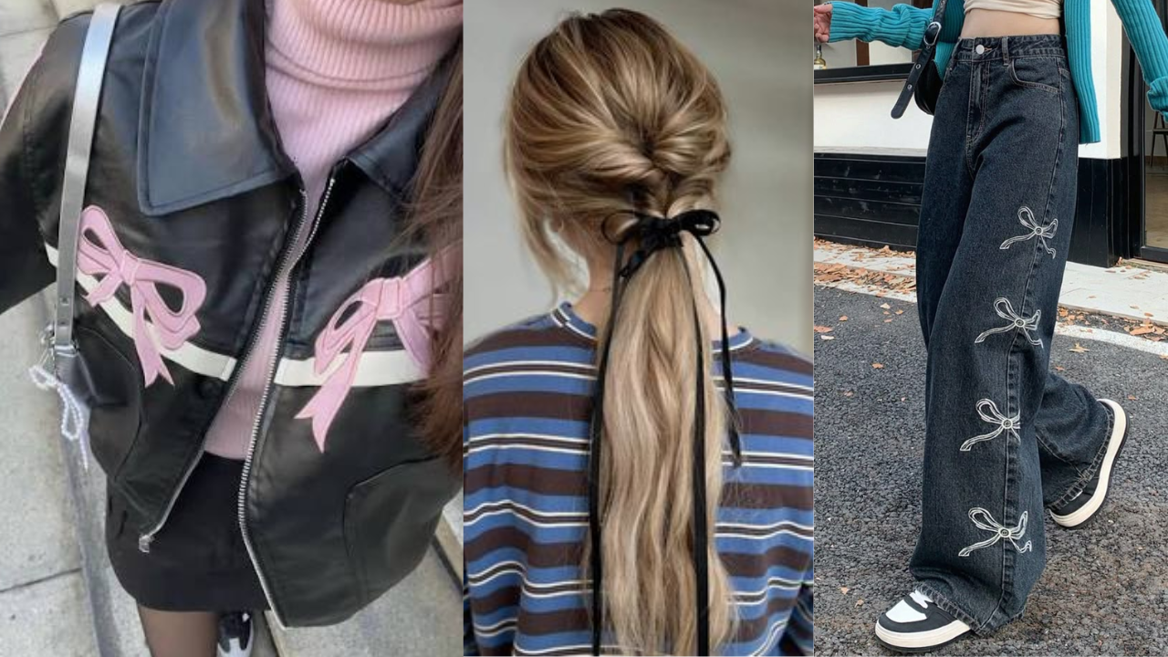 Bows can be edgy too (Credit: Pinterest)