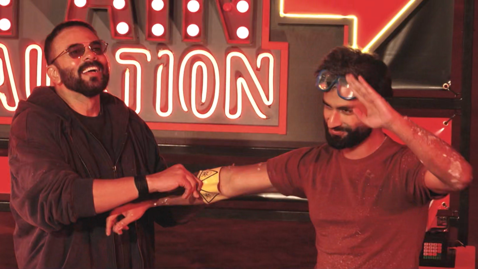 Harsh won the task and managed to get rid of the Fear Fanda