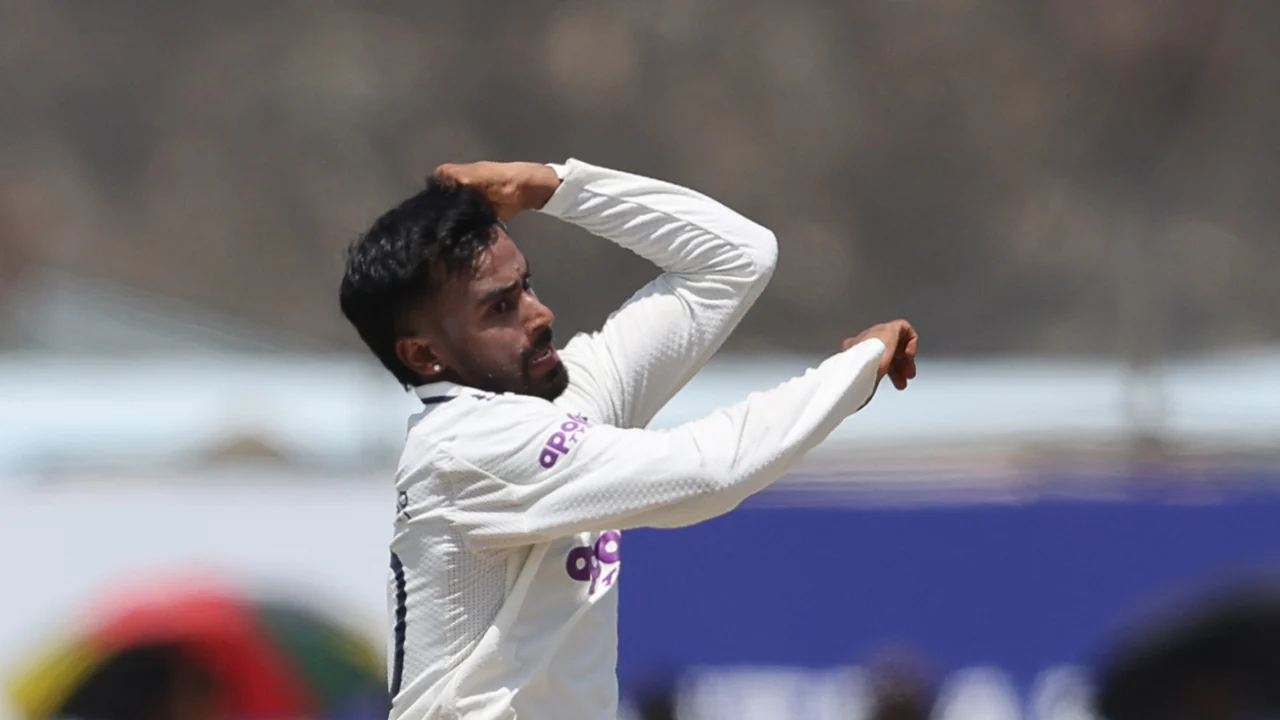 Manav Suthar took a four-fer for India. Photo: BCCI
