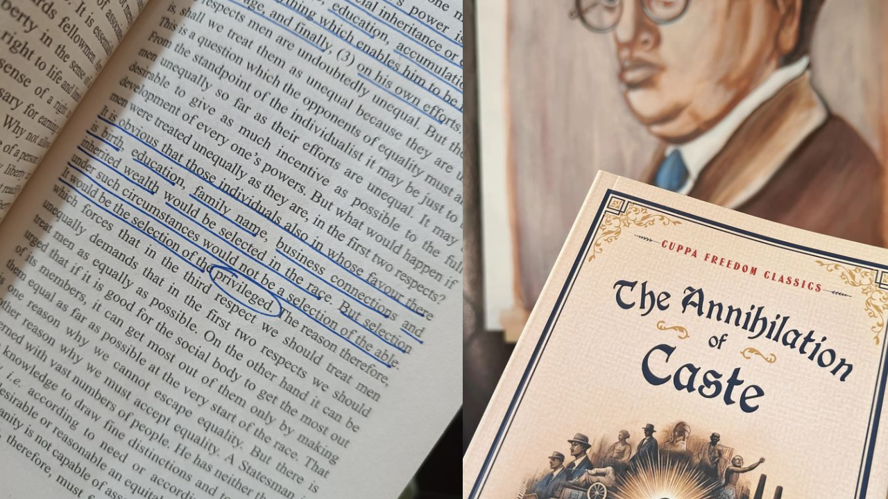 Annihilation of Caste by B R Ambedkar (Credits: Pinterest)