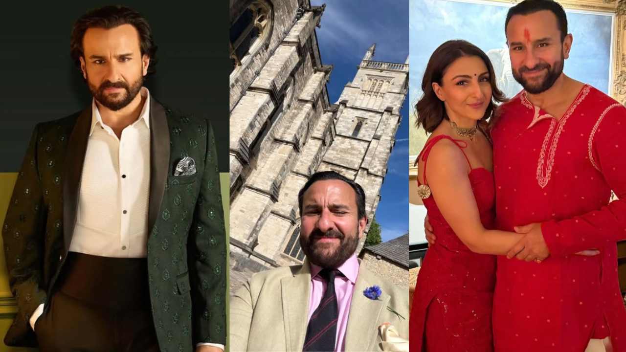 Saif Ali Khan never shies away from prints and colours (Credit: Instagram/saifalikhanpataudiworld)