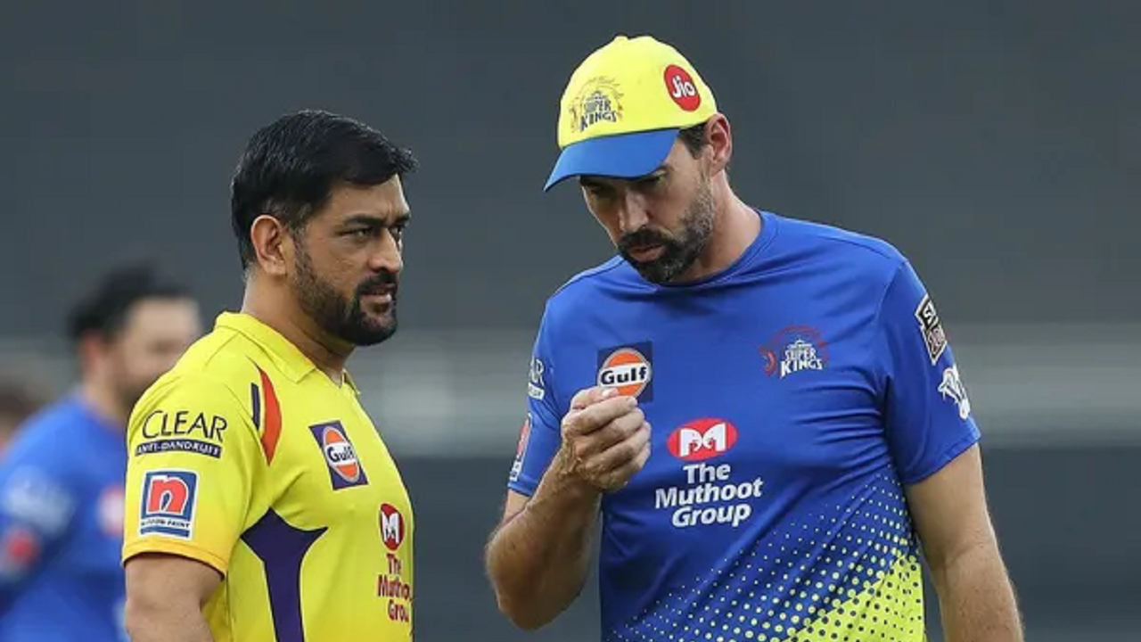 CSK won 5 IPL trophies under Fleming's coaching. Photo: BCCI