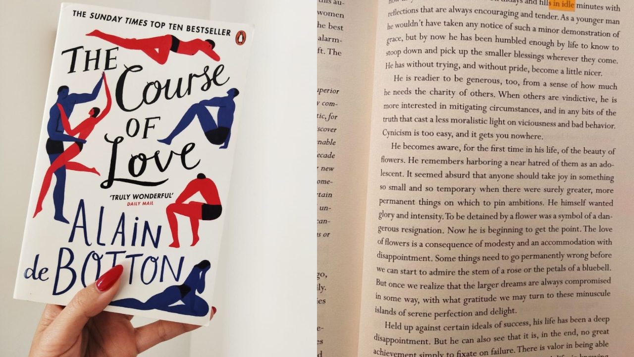 The Course of Love by Alain de Botton (Credits: Pinterest)