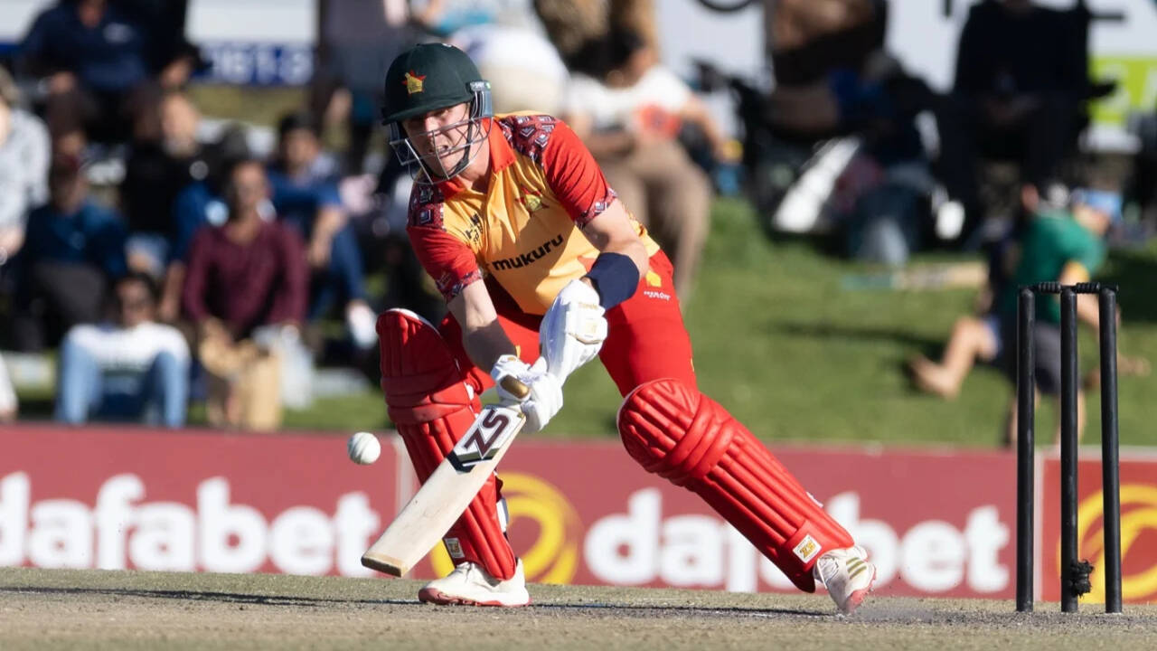 Zimbabwe’s Brad Evans Creates History, Scripts Unique T20I Record With No.8 Masterclass