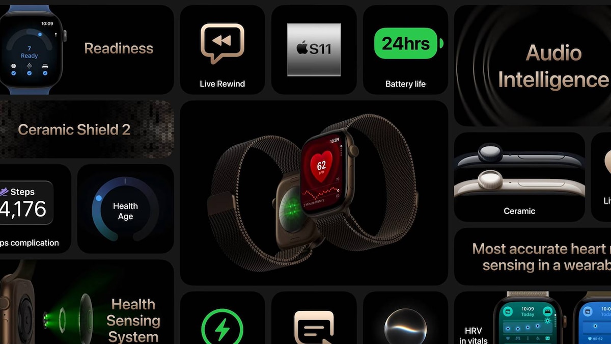 Apple watch series 12, ultra 4 gets new AI features, health sensor upgrades – CNBC TV18